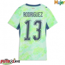 Camiseta Suiza Ricardo Rodriguez #13 Visitante Equipación para mujer Mundial 2026 manga corta